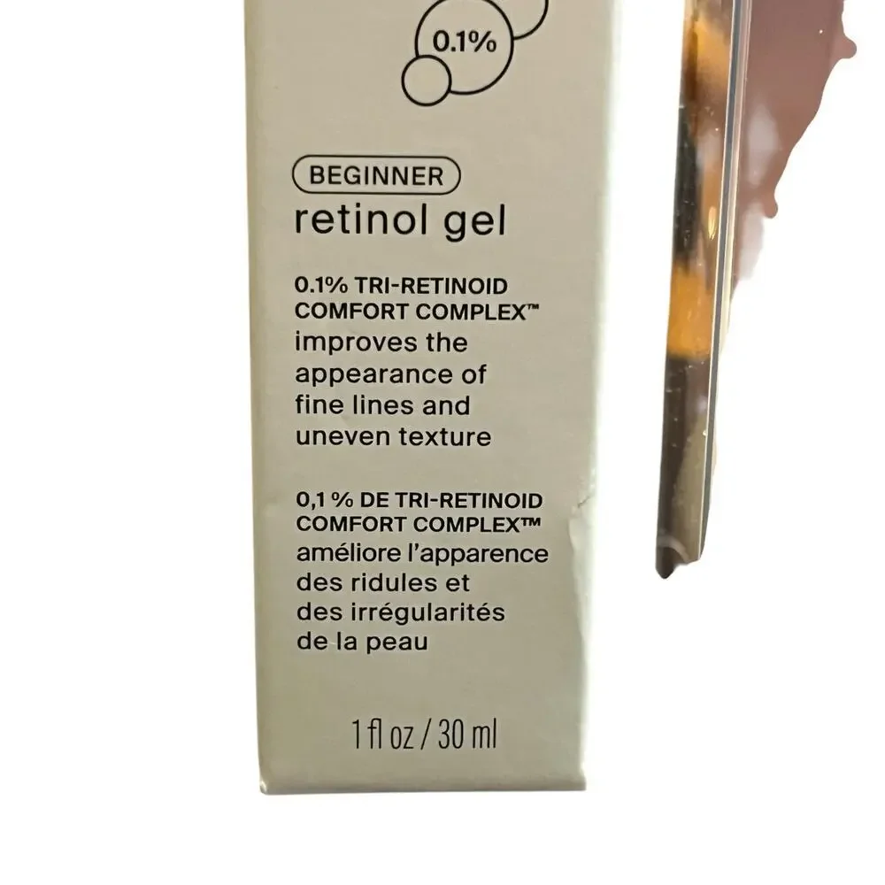Cocokind 0.1 Retinol Gel Beginner + Gentle Bunny Face Razors Bundle New